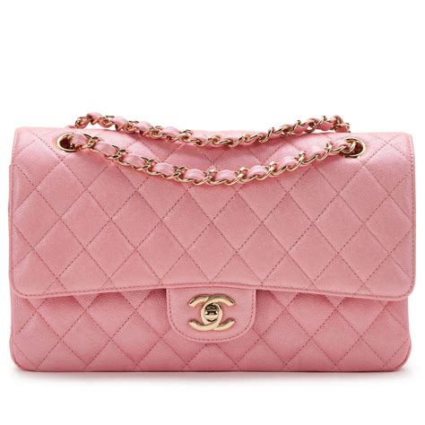 chanel caviar pink flap|Chanel Caviar Quilted Medium Double Flap Pink .